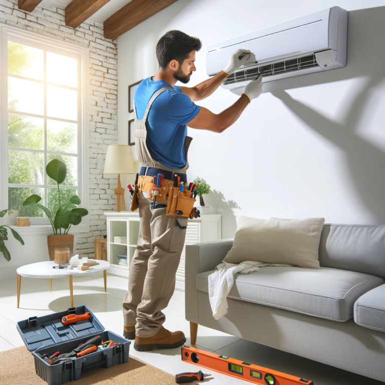 How to Install Split AC Without Drilling | Coolwind